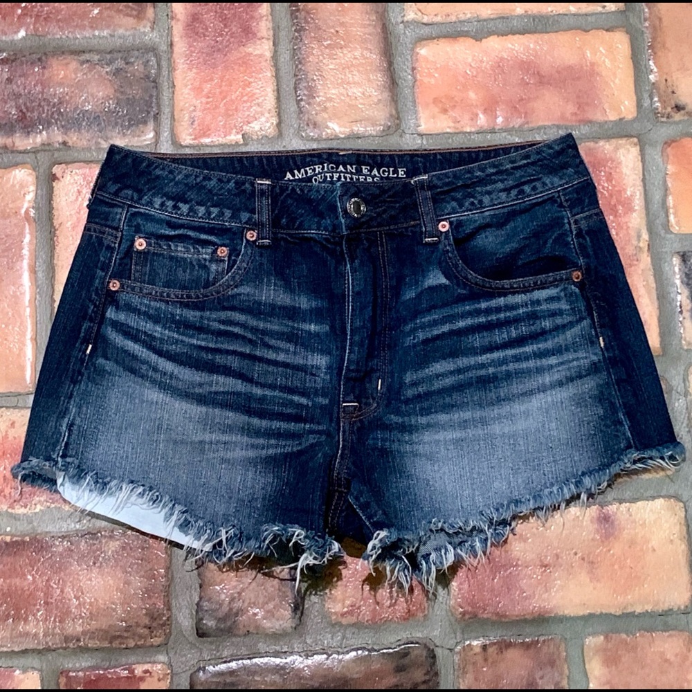 American eagle high rise festival shorts💙